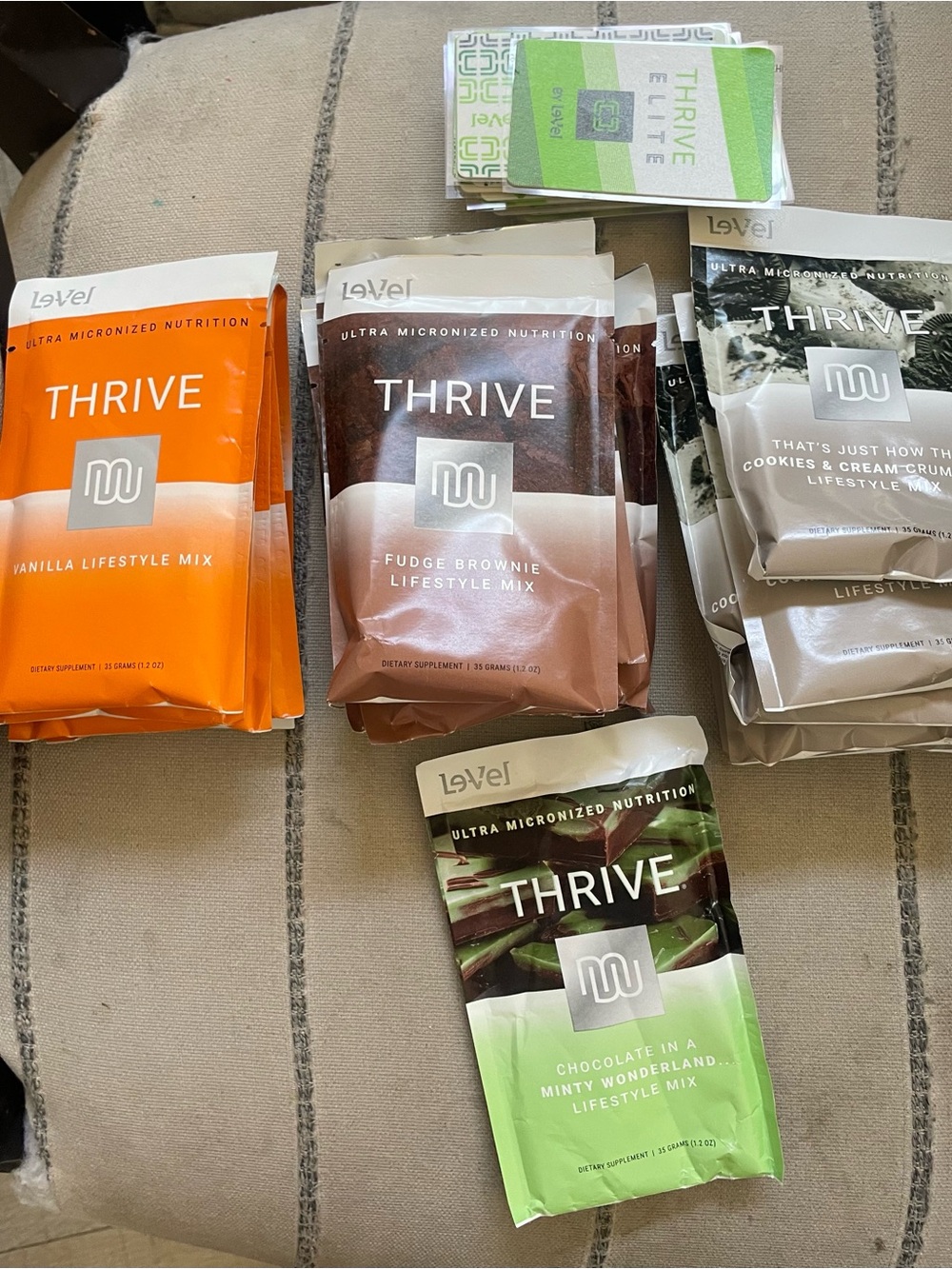 Thrive Le-Vel Shakes and Patches